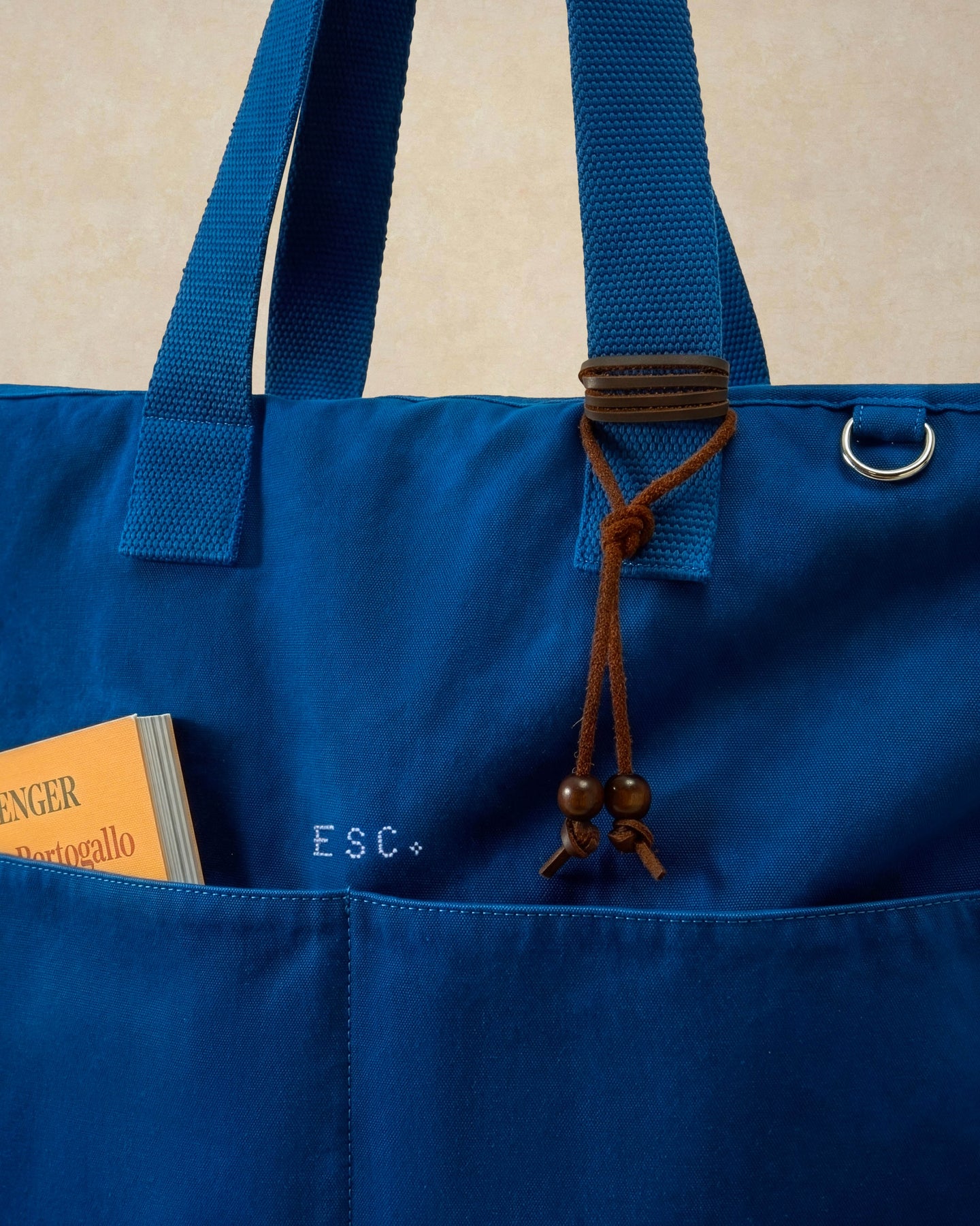 Border Cotton Canvas Tote